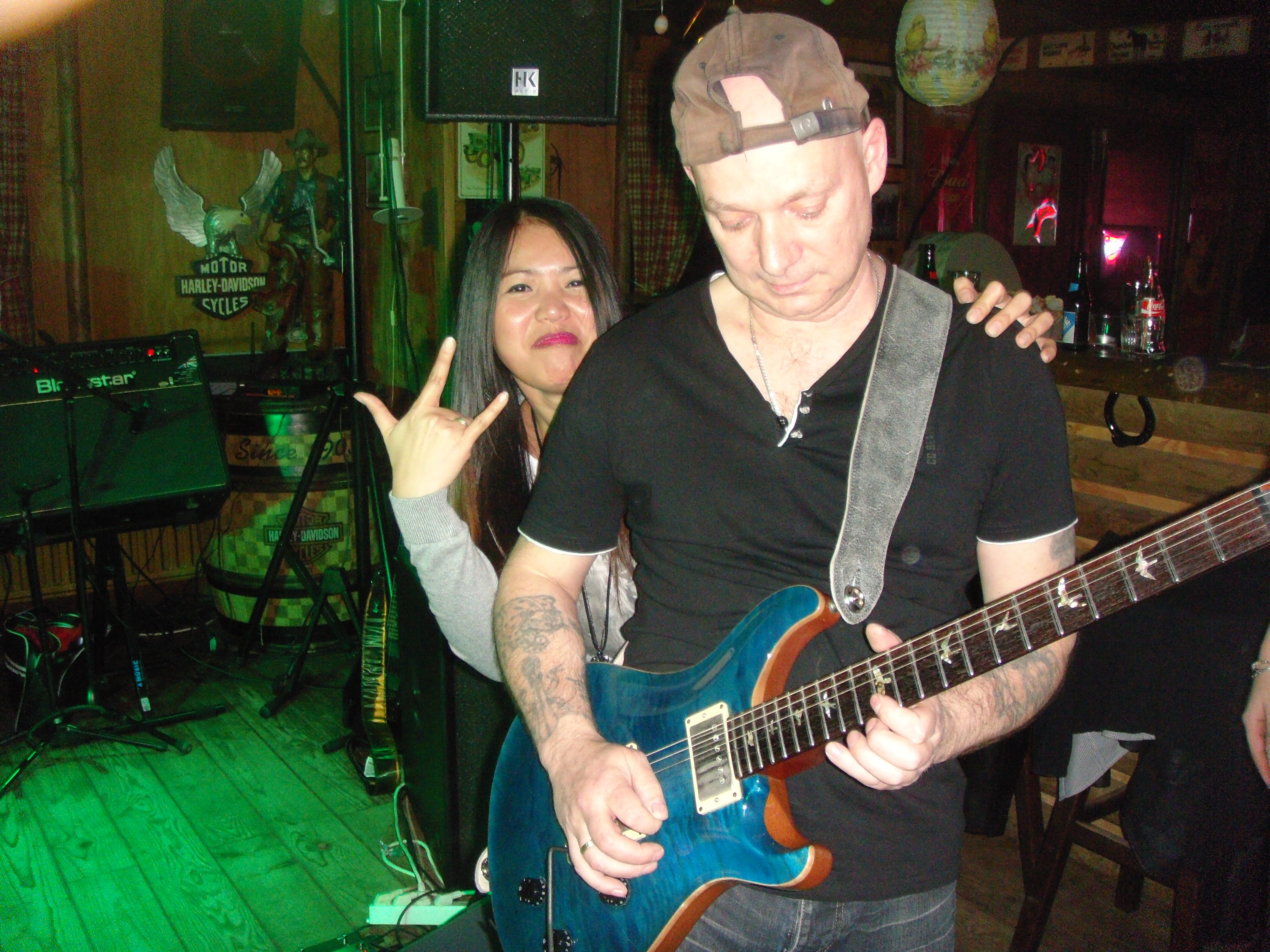 Frank, guitar player of Locura